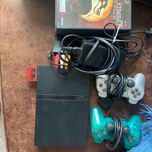 PS2 Bundle - 2 controllers, all the cords, and 6 games. - Picture 3 of 3